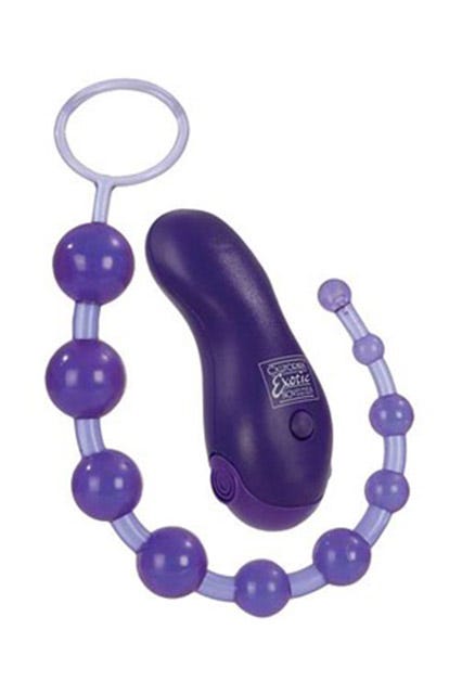 Apple P. reccomend Vibrating anal beads
