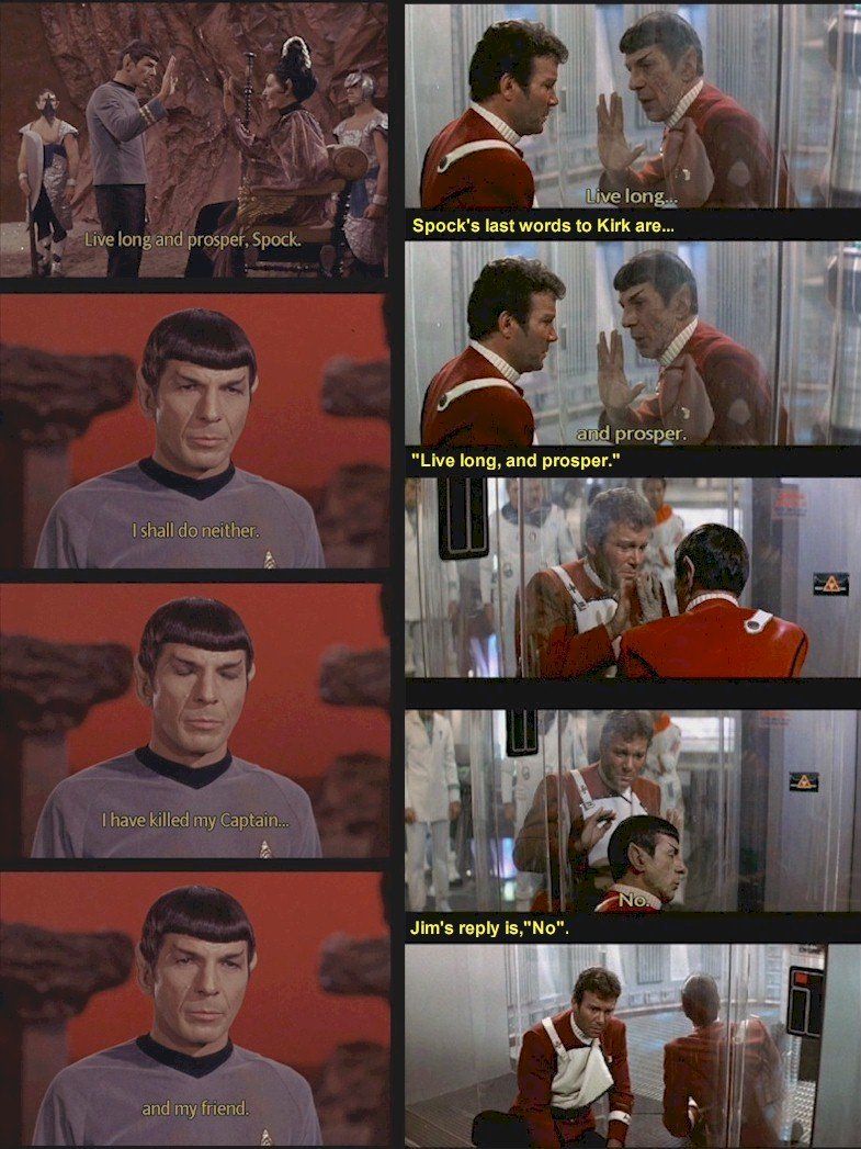 Kraken reccomend Kirk spock threesomes