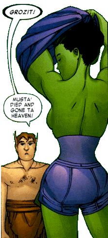 Hulk boob picture