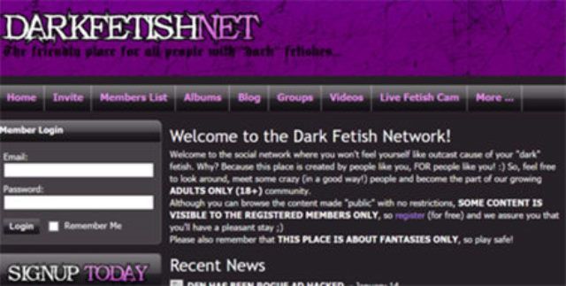 Stormy W. reccomend Dark fetish network