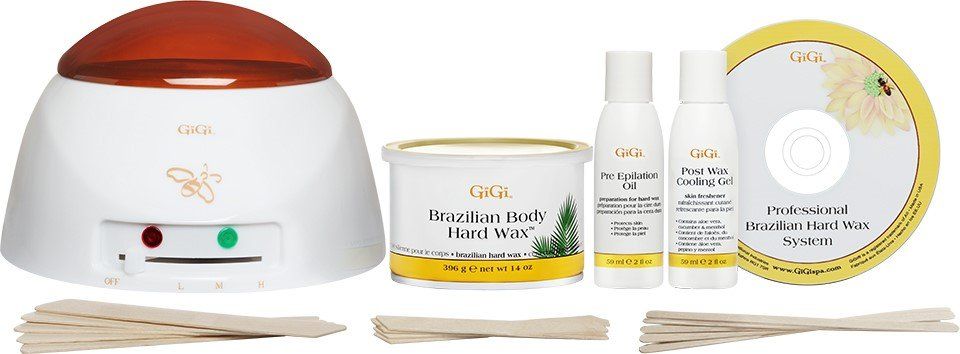Brazilian bikini wax kit