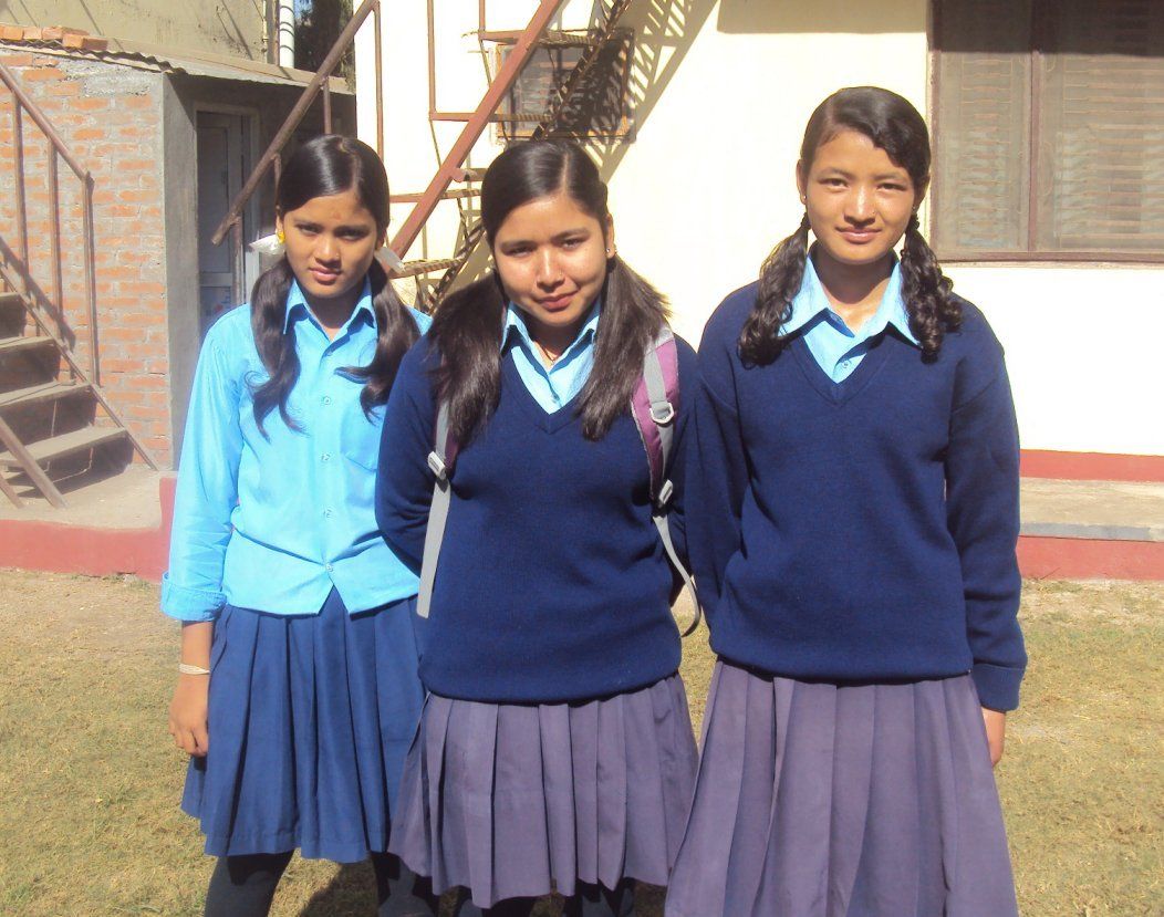 Cherry P. reccomend Nepal school teens in uniform hot pic