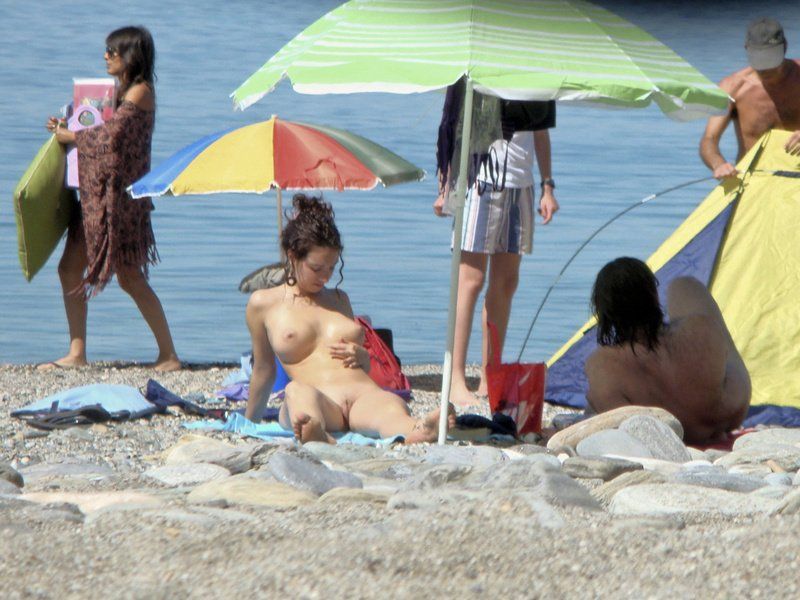 Voyeur naked beach
