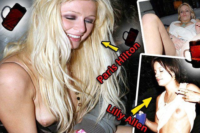 Celebs drunk and naked