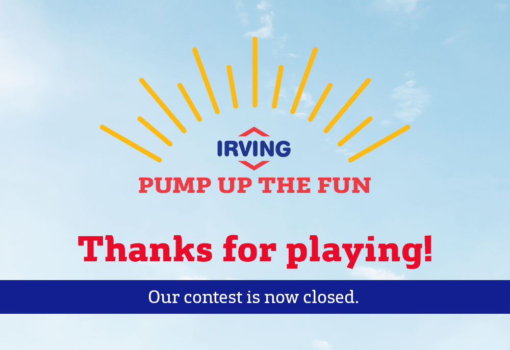 Pump up the fun irving contest