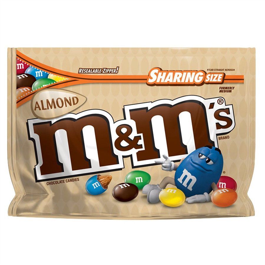 Fun size bag of m&ms calories