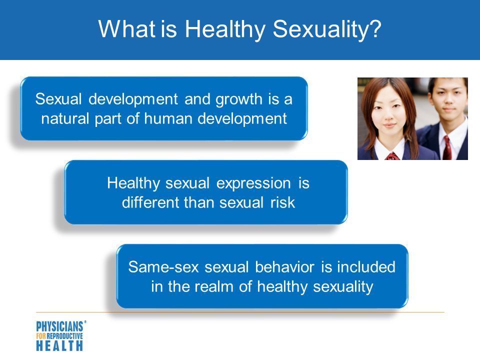 What is healthy sex