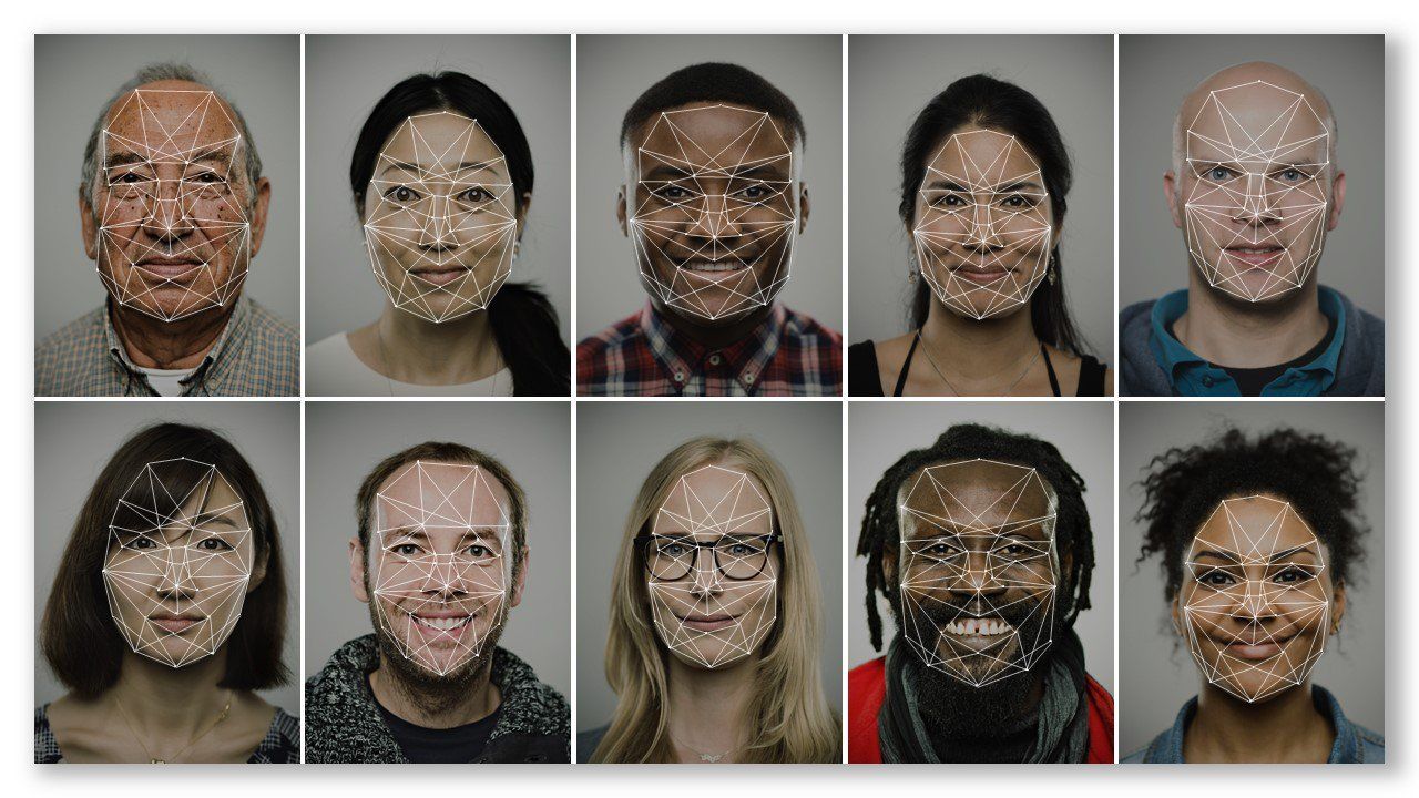 Facial recognition for photos