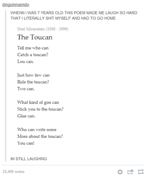 best of Poem Funny toucan