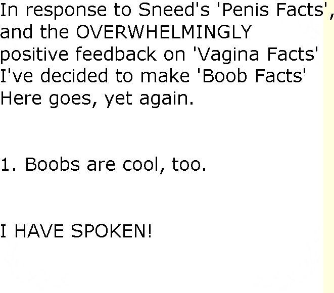 Junk reccomend Facts on boob