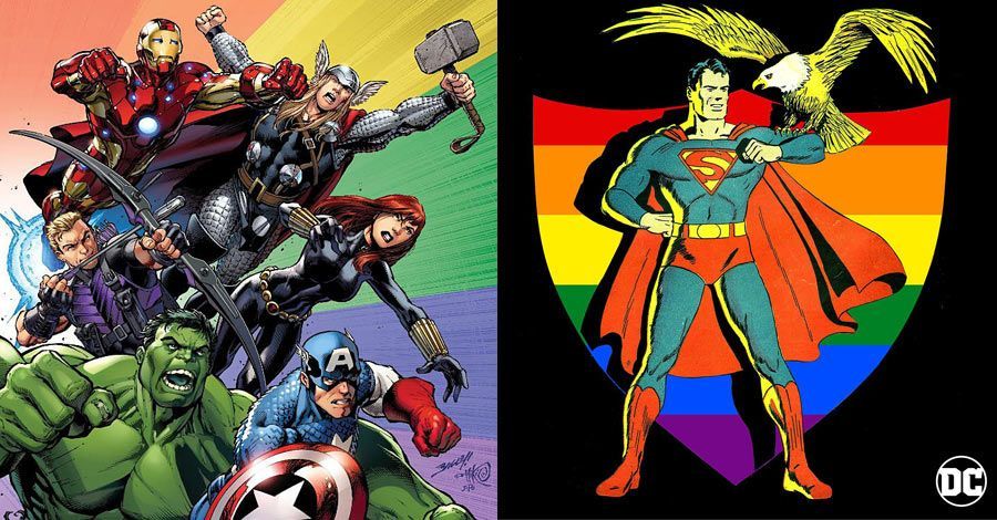 best of Superheros Gay