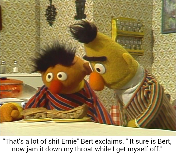 best of Scene naked Bert ernie