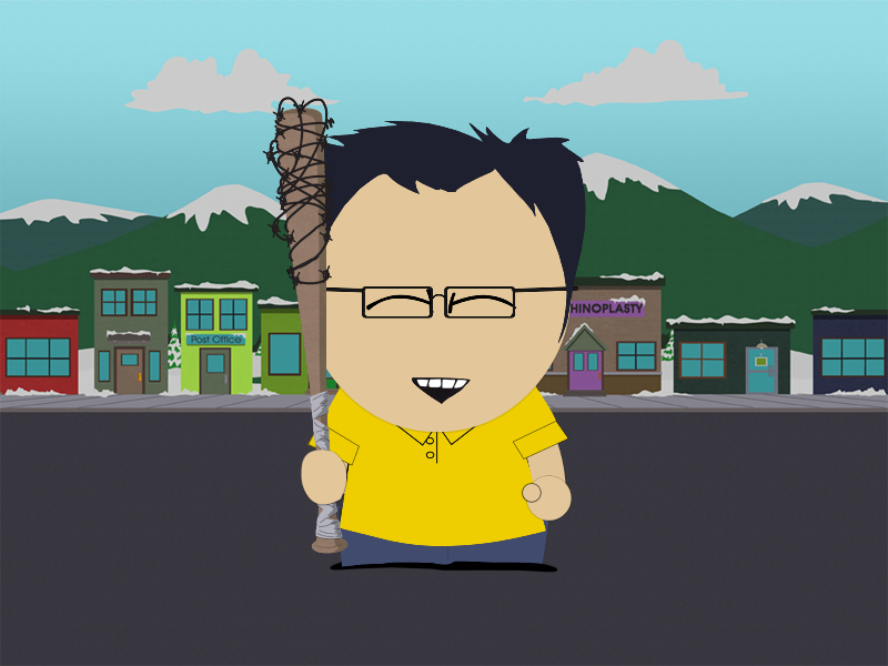 Captain J. reccomend Asian guy from south park