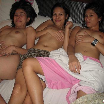 Asian naked in party