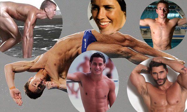Australian olympians naked