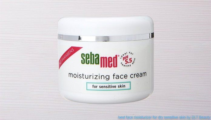Dry sensitive facial skin