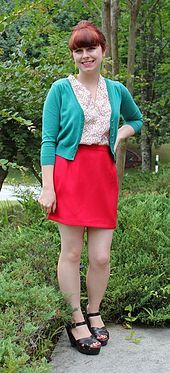 Teen In Micro Skirt