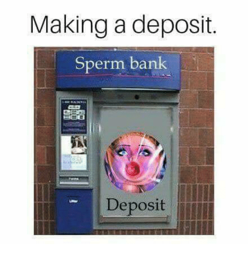 Bank deposit sperm
