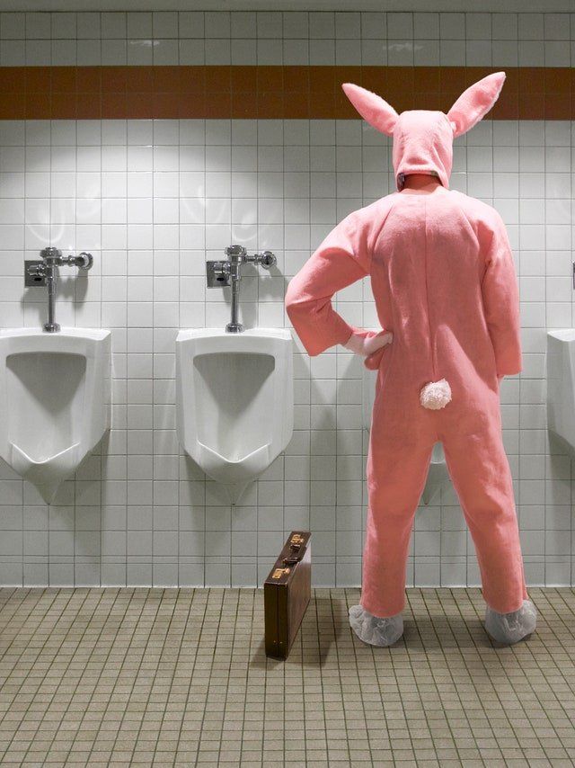 Bitsy B. reccomend Bathroom pee piss potty toilet urine