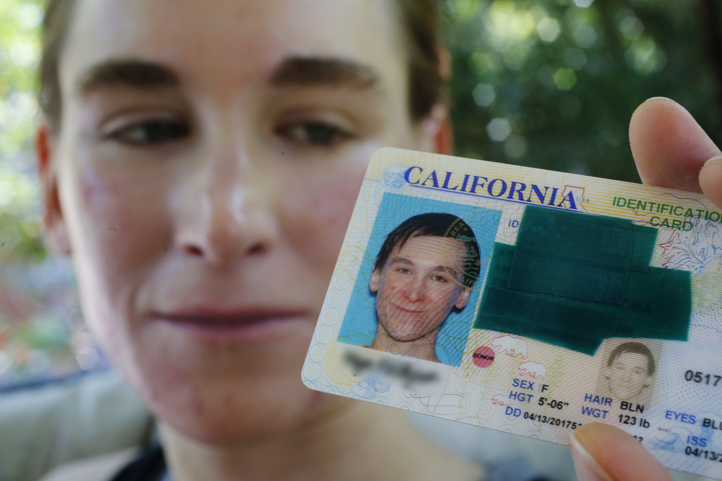 Transsexual drivers license oregon