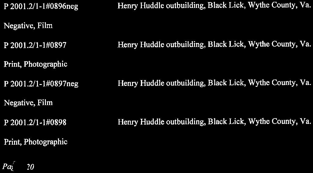 Black lick wythe