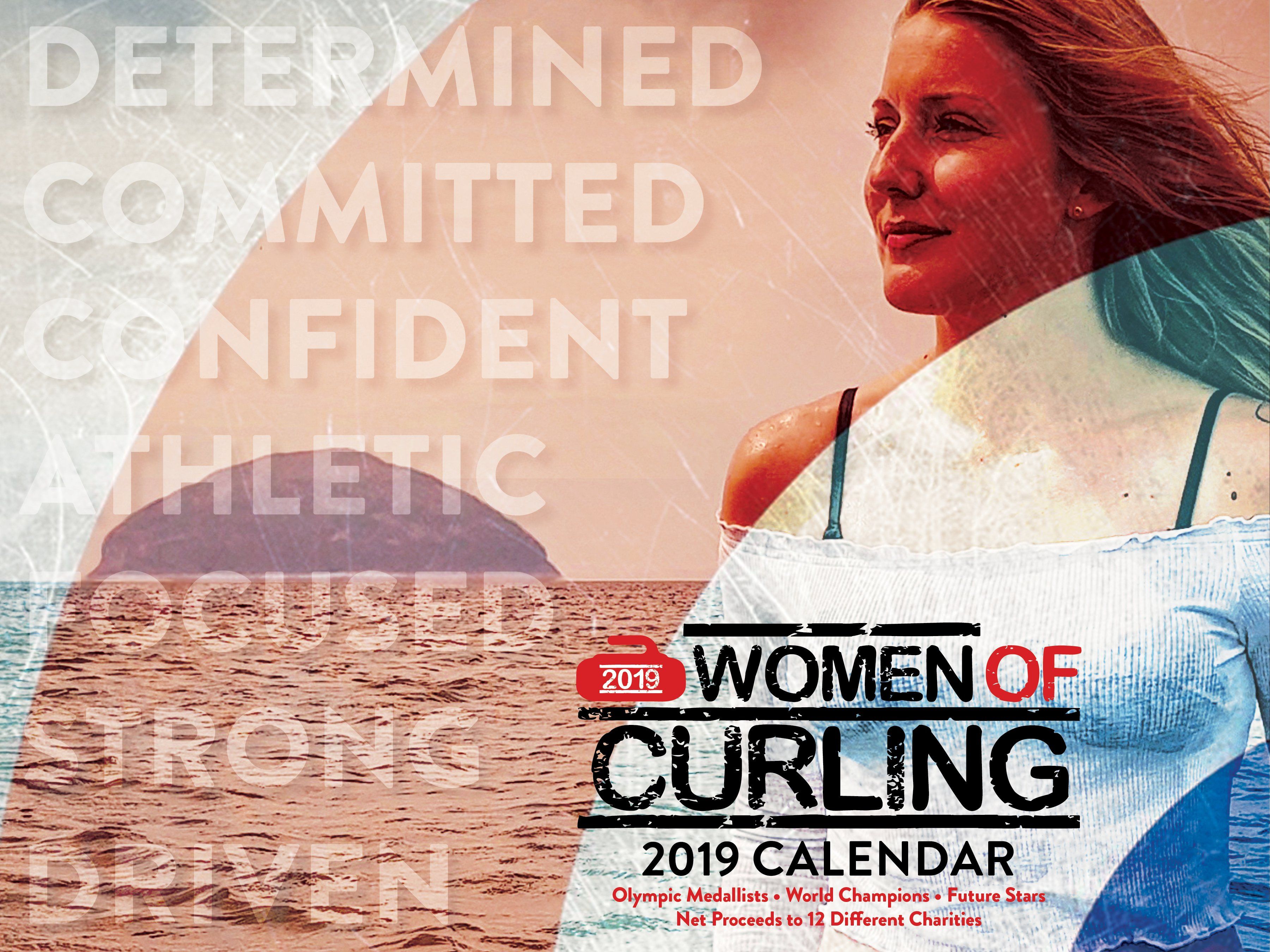 best of Calendar curling women Gorgeous of