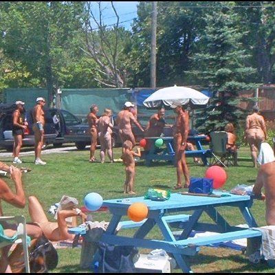 Campsite canadian nudist