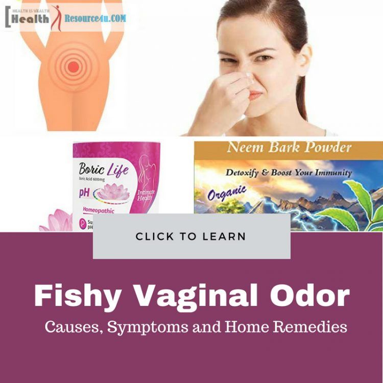 Fish ordor on vulva