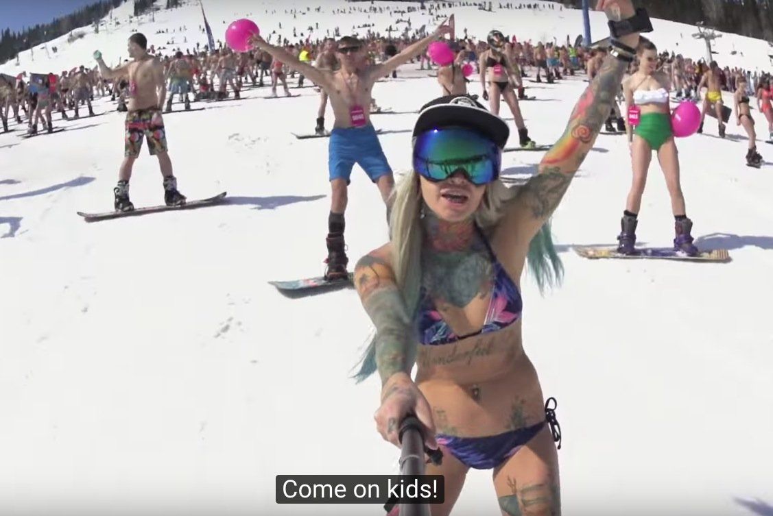 Chaos reccomend Bikini ski girl
