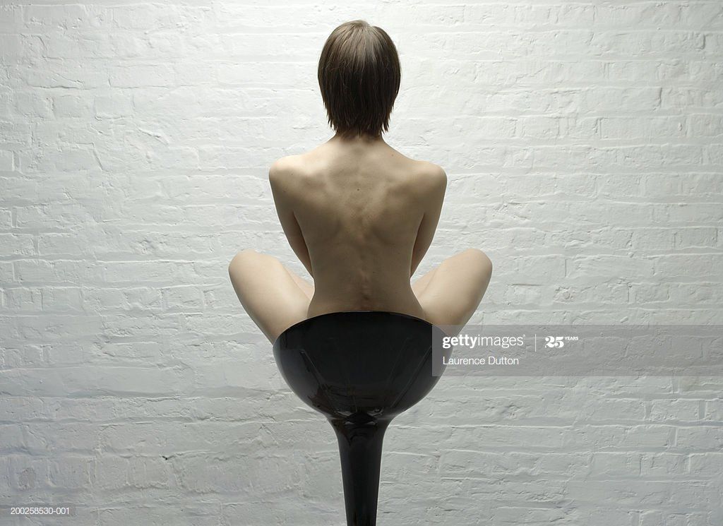 Shoe S. reccomend Chair back of naked woman