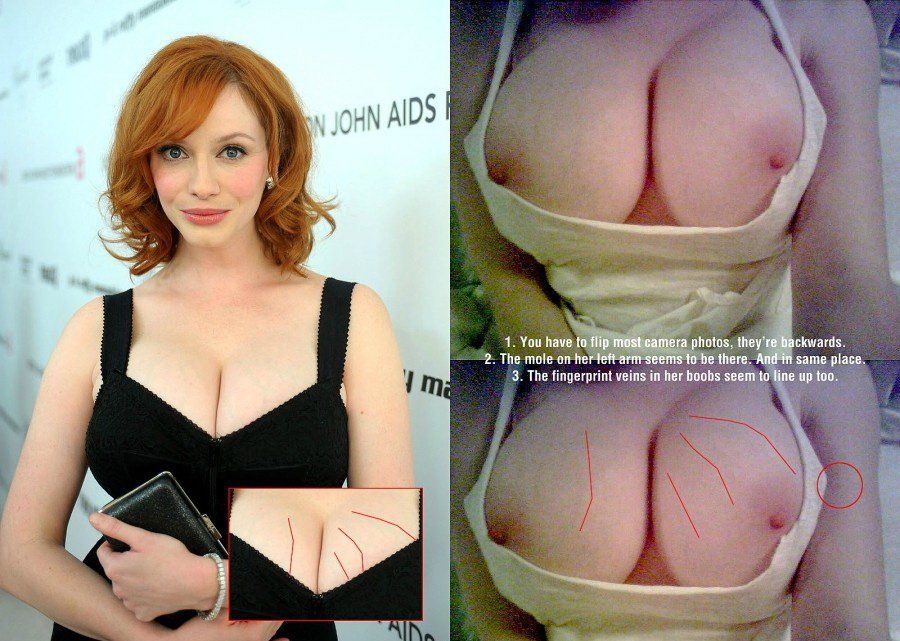 best of Naked fucked sex getting Christina hendricks boobs