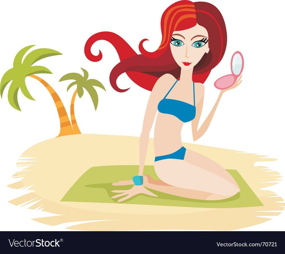 best of Beachgirl clip Redhead