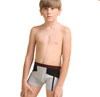 Young boys boxer briefs models