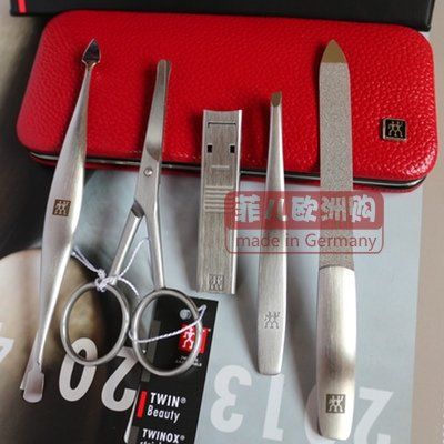 Hun recommendet knife box red Asian set