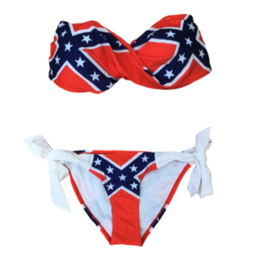 Red S. reccomend Dixie flag bikini