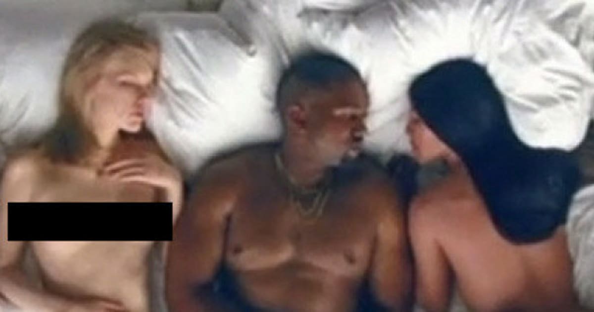 Black M. reccomend Kanye west naked sex