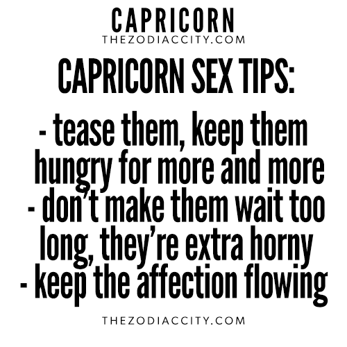 best of A capricorn with Sex