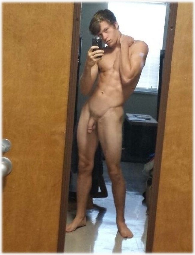 Nude standing male teens
