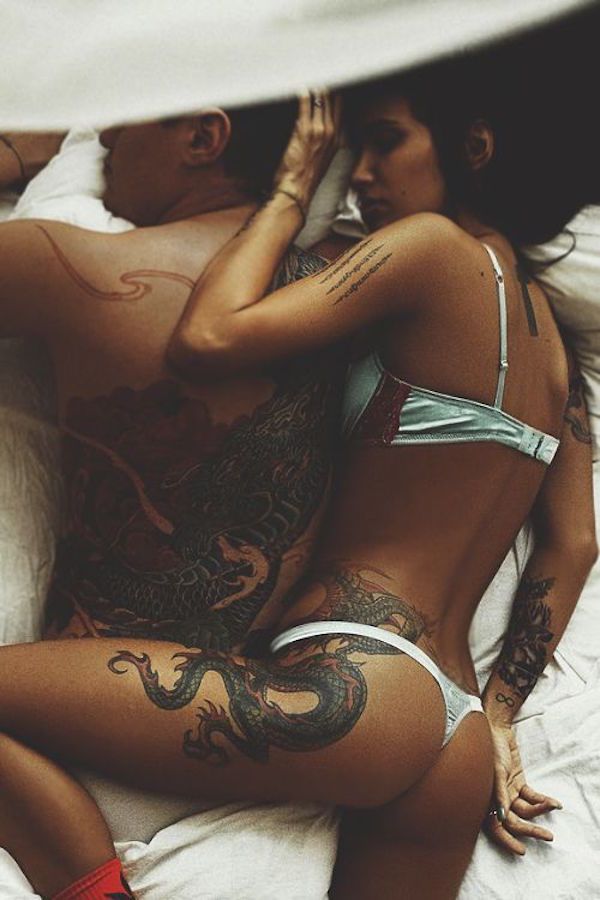 Erotic girl pic tattoo