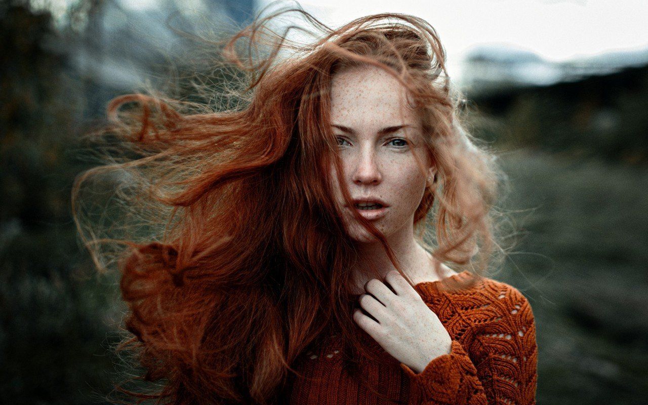 best of With freckles pic Redhead