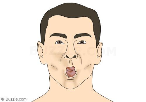Facial exercises for men