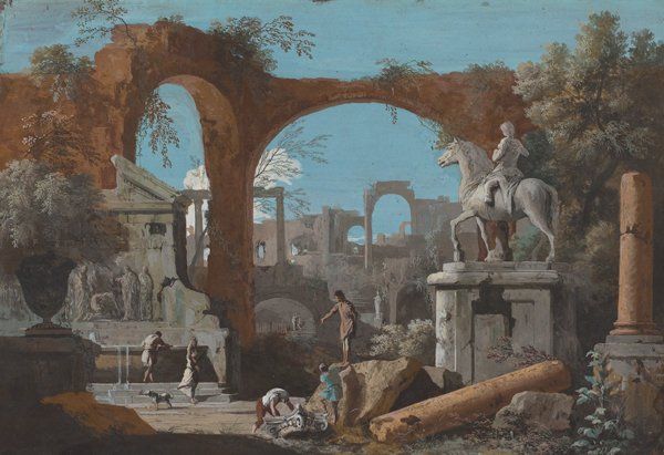 Fall of rome paintings