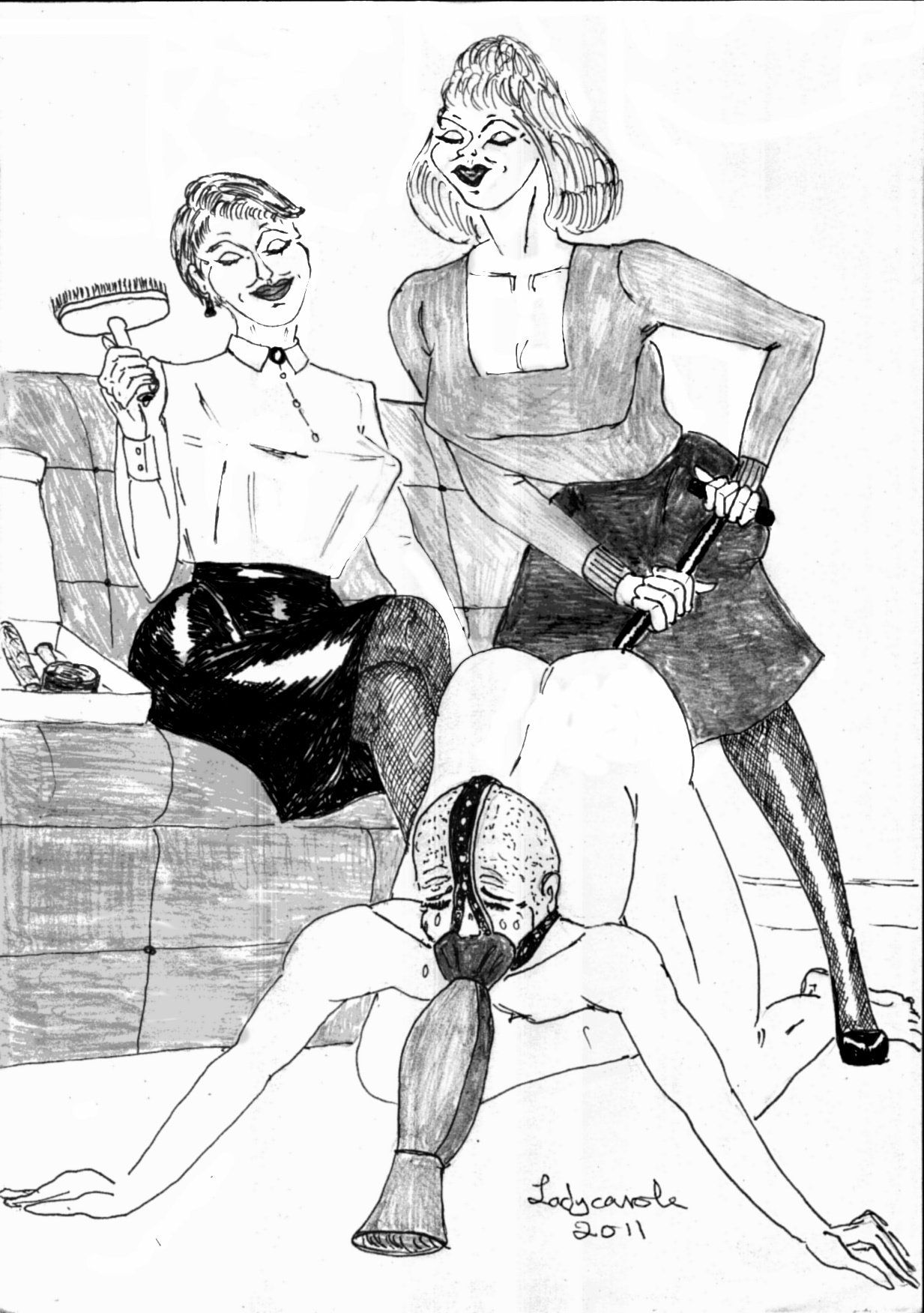 Specter reccomend Lady carole femdom illustrations