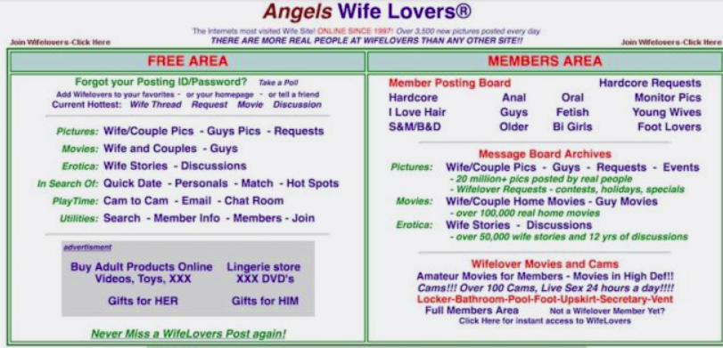 Adult angels wife lovers
