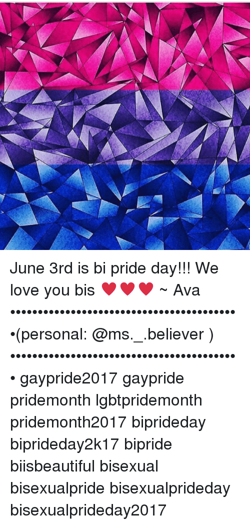 Bisexual pride day