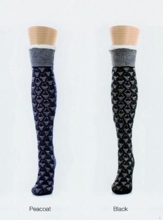 Fetish cable knee socks