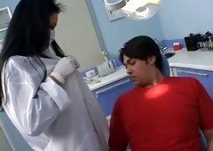 Girl gives dentist blowjob Blowjob