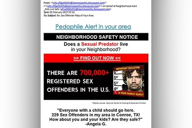 Find sex offenders in my area