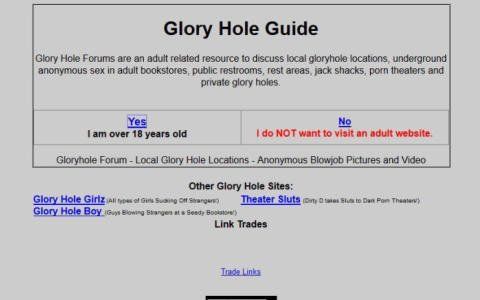 Joker reccomend Gay glory hole directory