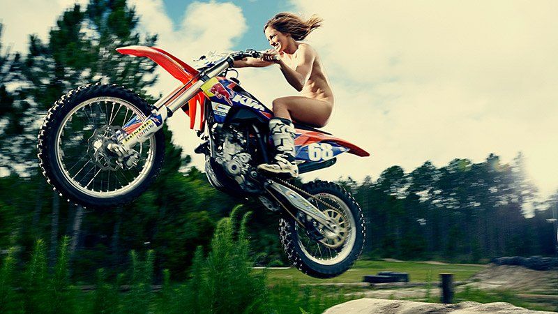 Motocross titties nude